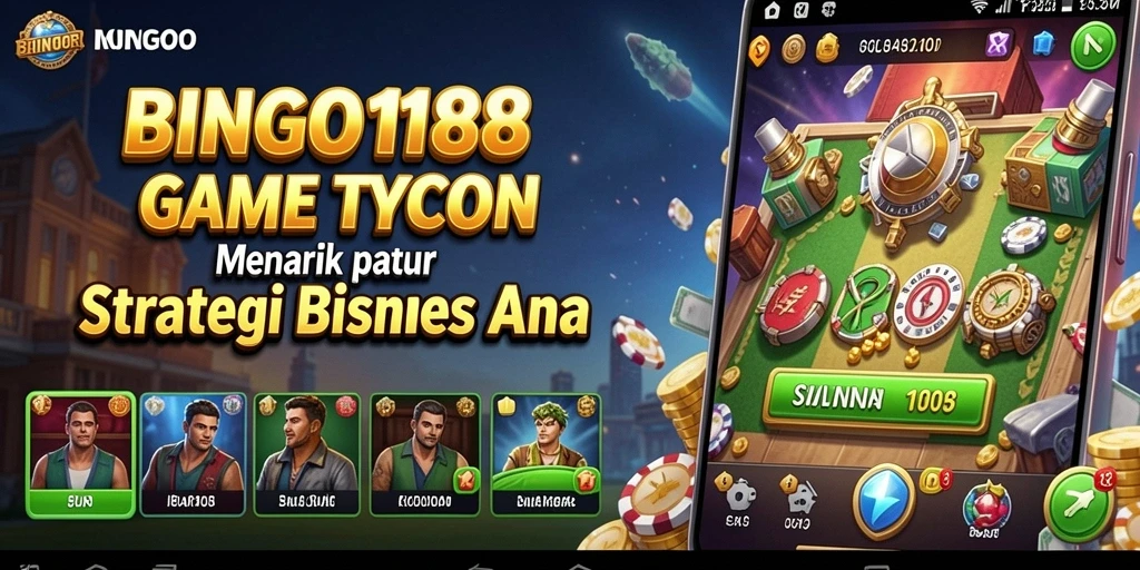 Screenshot utama BINGO188 menampilkan gameplay Tycoon yang seru.