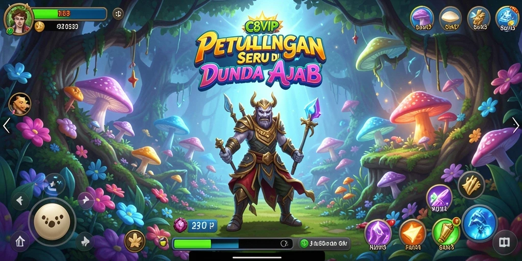 Tangkapan layar C8VIP menampilkan aksi petualangan yang mendebarkan.