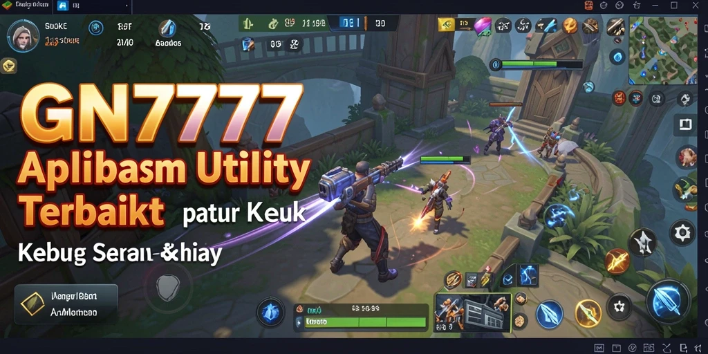Tampilan antarmuka GN777 yang sederhana dan mudah digunakan.