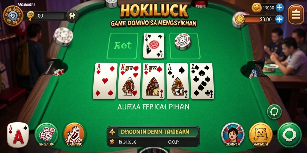 Tampilan utama gameplay HOKILUCK yang menarik dan interaktif.
