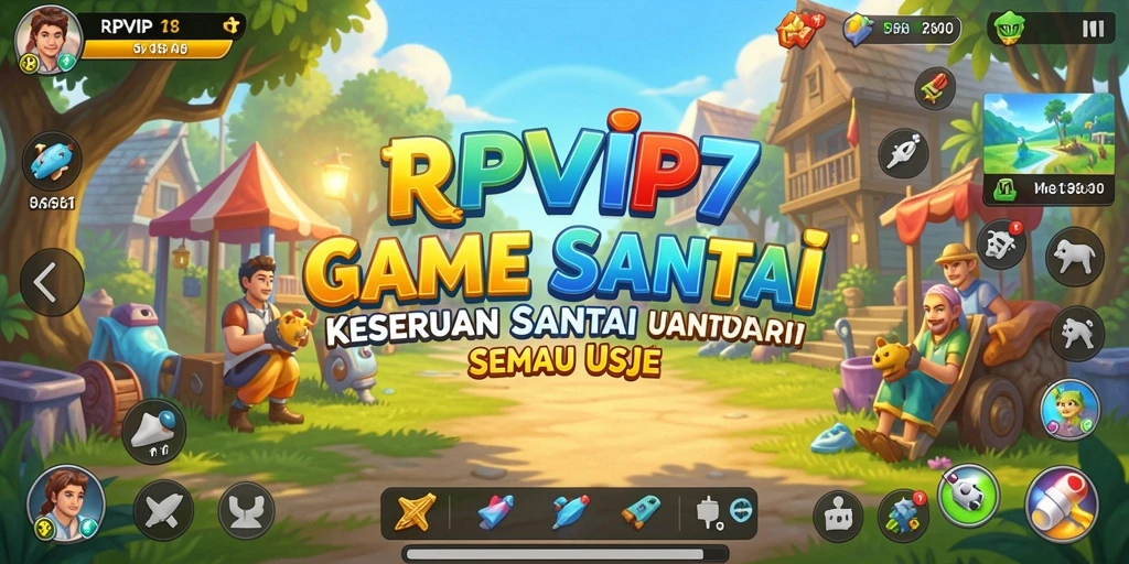 Tampilan gameplay RPVIP7 yang menyenangkan dan menghibur.