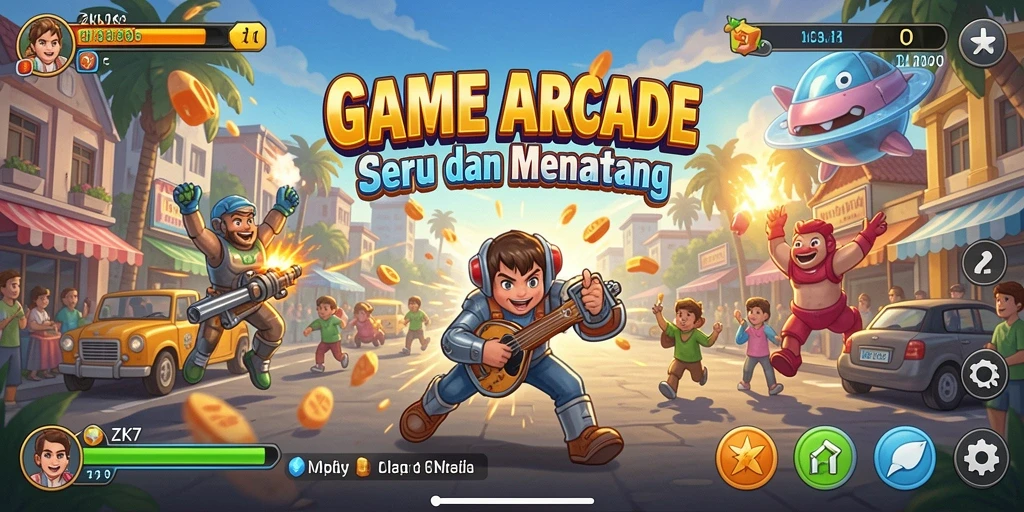 Gameplay seru di ZK7 dengan berbagai tantangan menarik.